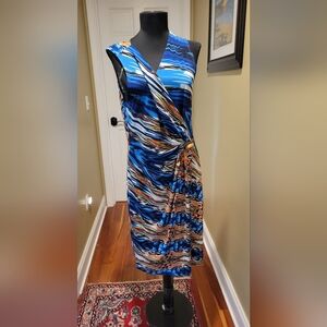 Multicolor Sleeveless Dress